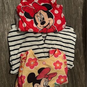 Girls Minnie Mouse Swim set